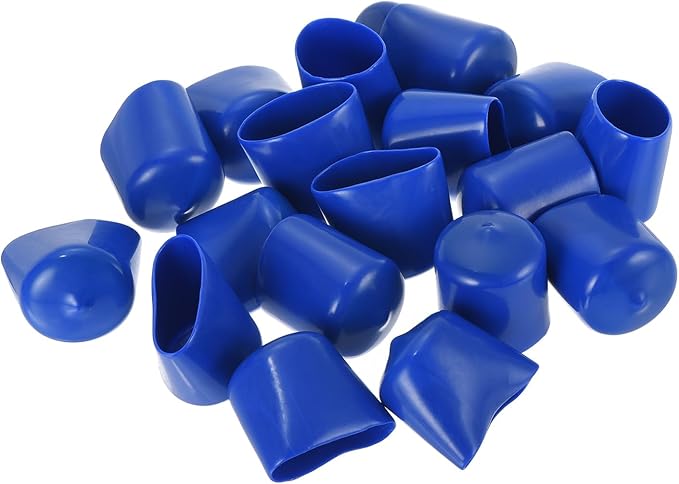 uxcell 20pcs Rubber End Caps 28mm ID Vinyl Round Tube Bolt Cap Cover Screw - Image 4