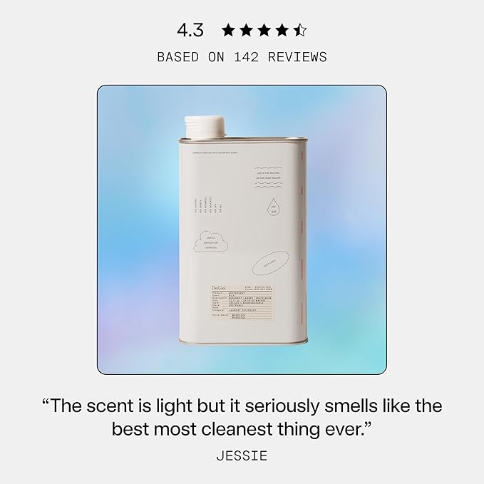 DedCool Liquid Laundry Dedtergent | Milk | Luxurious Fragrance Detergent | - Image 9
