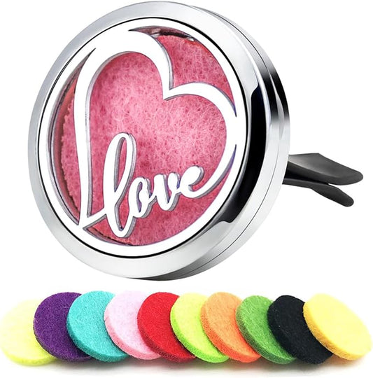 Essential Oil Car Diffuser Vent Clips Christmas Air Freshener Car Accessories by AZNECK