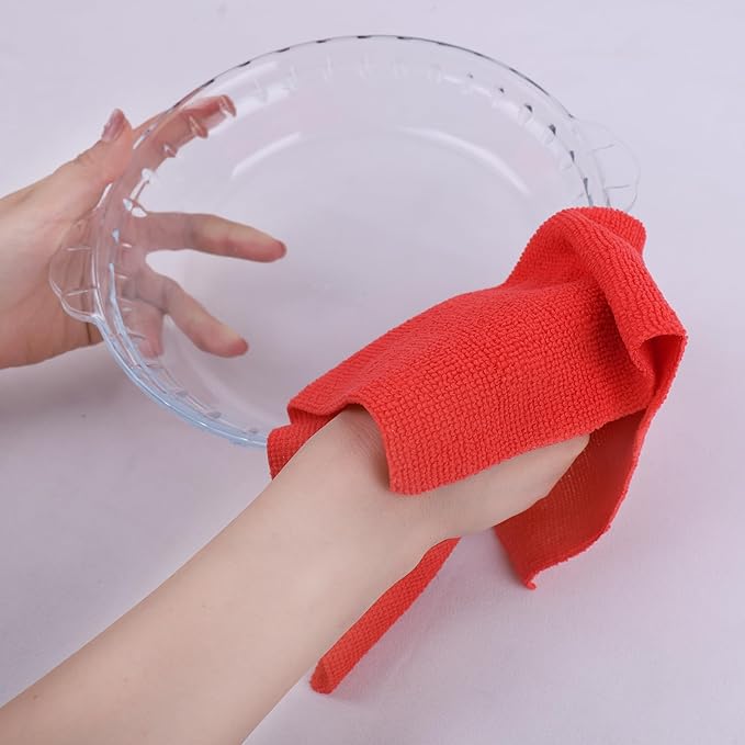 Tricol Clean Profesional Resuable Lint Free Microfiber Edgeless Cleaning Cloth - Image 4