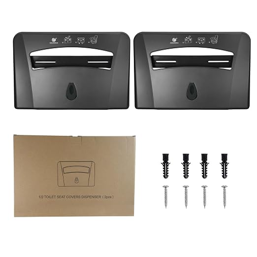 Toilet Seat Cover Dispenser, Wall Mounted Compatible - Image 7