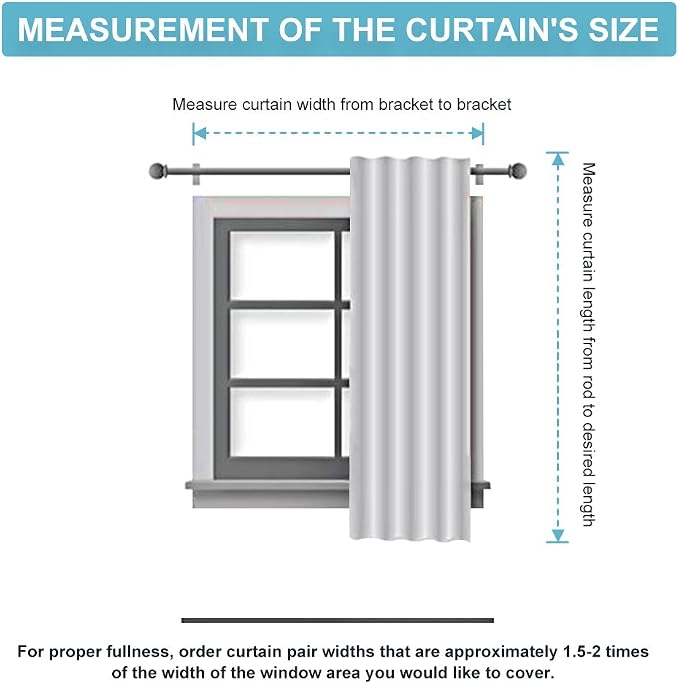RYB HOME Cafe Window Curtains - Image 8