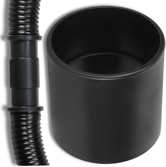 2.5" Vacuum Hose Coupling Connector – Wet Dry Vac Hose Adapter Compatible by ALLPARTSETC