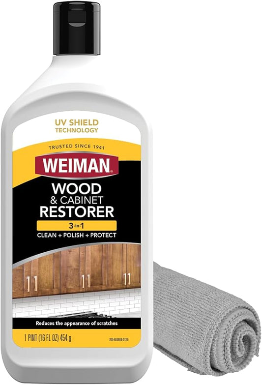 Weiman Wood and Cabinet Restorer 3-In-1 Bundle by Weiman