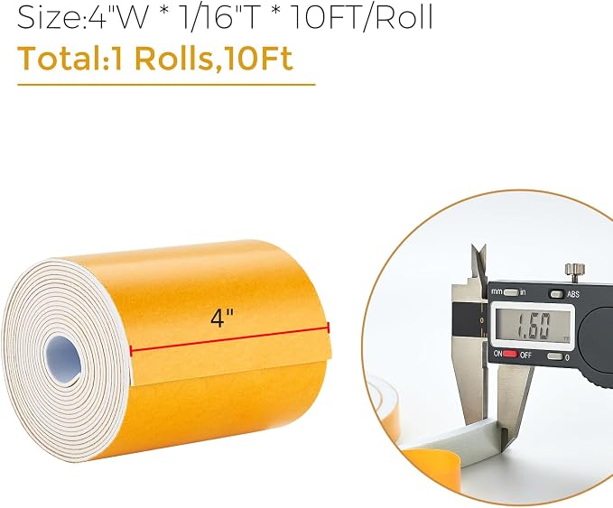 10 Feet Weather Stripping Door Seal, Window Insulation - Image 3
