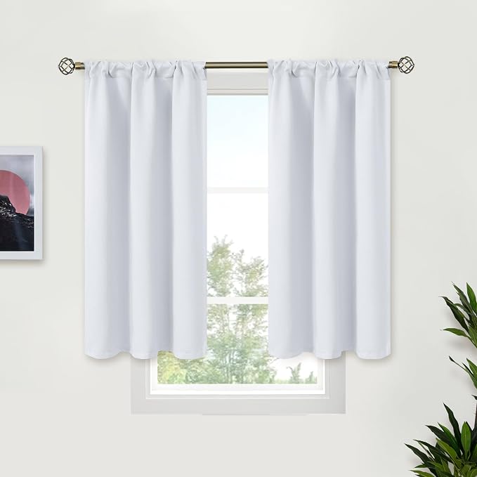 BGment Room Darkening Curtains 45 Inches Length by BGment