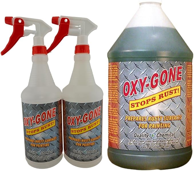 Quality Chemical Oxy-Gone Rust Remover and Metal Treatment by Quality+Chemical