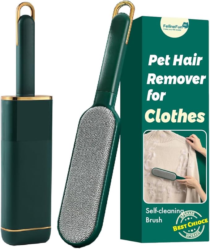 Pet Hair Remover for Clothes -Dog & Cat Hair Remover for Clothes-Better Than by FelineFun