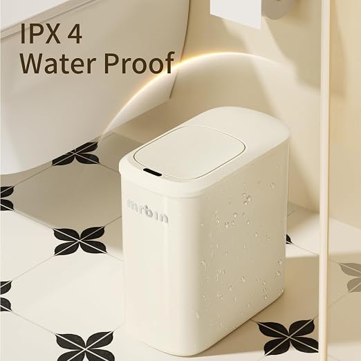 MRBIN Motion Sensor Bathroom Metal Trash Can - Image 7