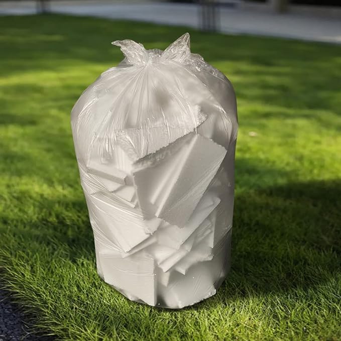 TYPLASTICS 45-48 Gallon Clear Trash Can Liners - Image 6