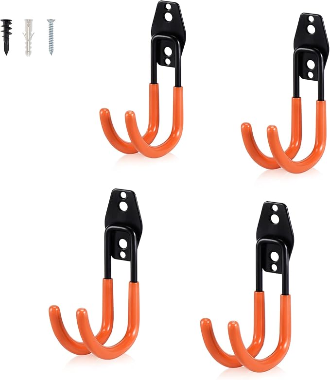 AOBEN Garage Hooks Heavy Duty, Steel Garage Storage Hooks, Utility Tool Hangers by AOBEN