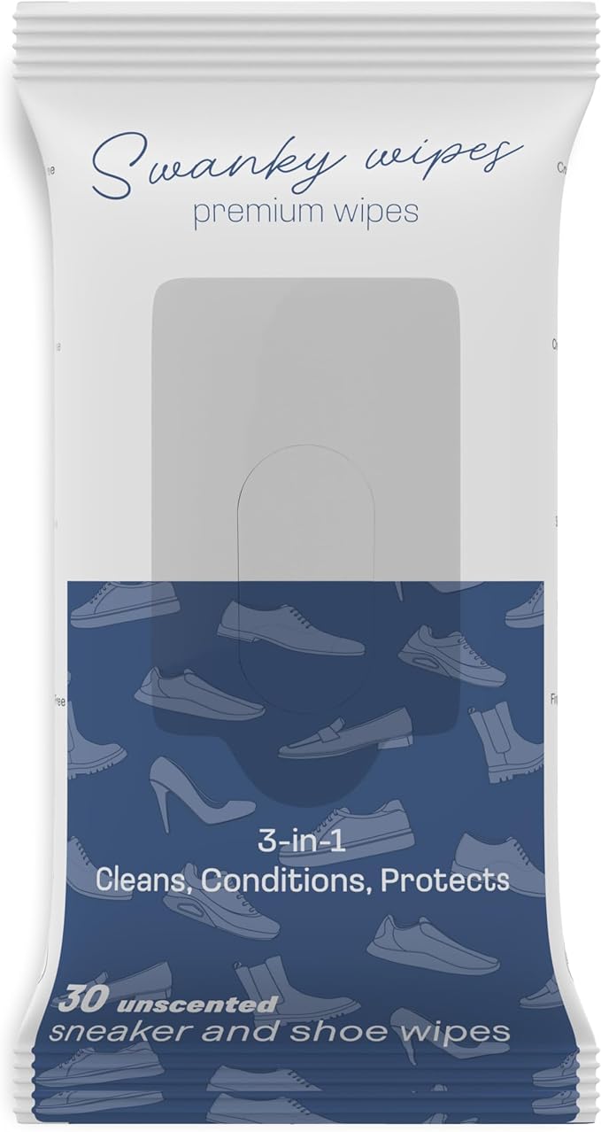 Swanky Shoe Cleaner Wipes by SwankyWipes