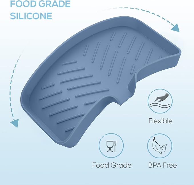 Silicone Sink Tray, Self-Draining Kitchen Soap Tray, Premium Silicone Soap - Image 3