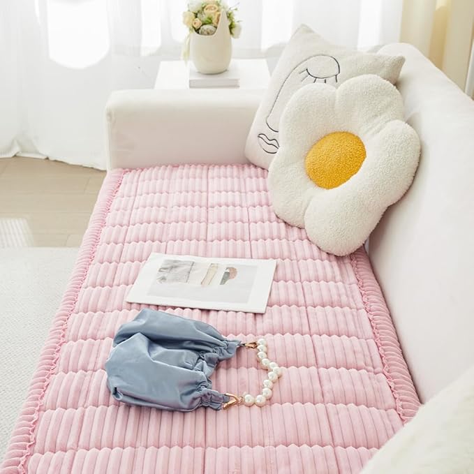 Couch Cover for Dogs Washable, Fuzzy Pet Couch Covers for 3 Cushion Sofa Pet - Image 7