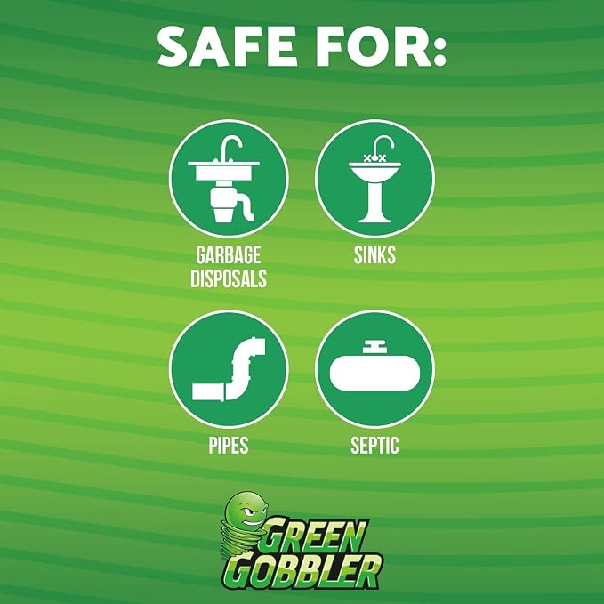 Green Gobbler Ultimate Main Drain Opener | Drain cleaner Hair Clog Remover | - Image 6