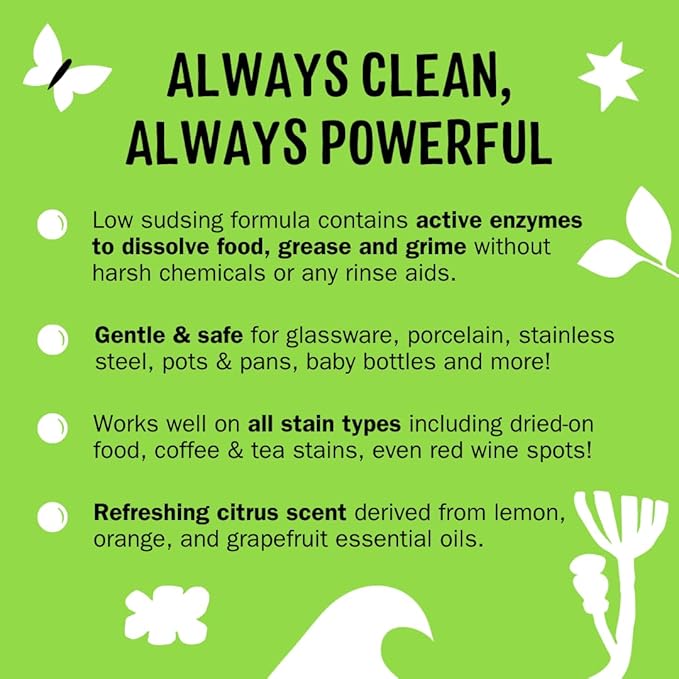 Molly's Suds Dishwasher Powder | Clean Dishwasher Detergent, Cuts Grease & - Image 2