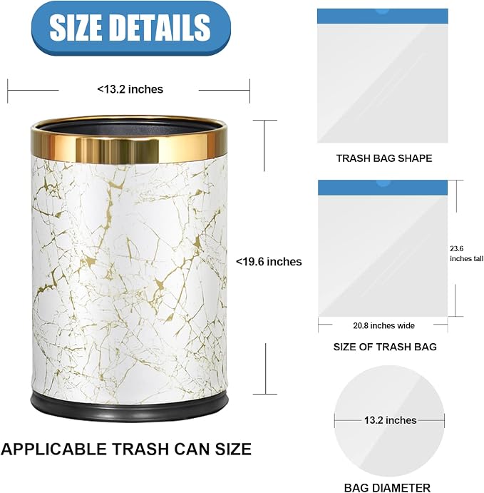 FORID Small Drawstring Trash Bags - Image 3