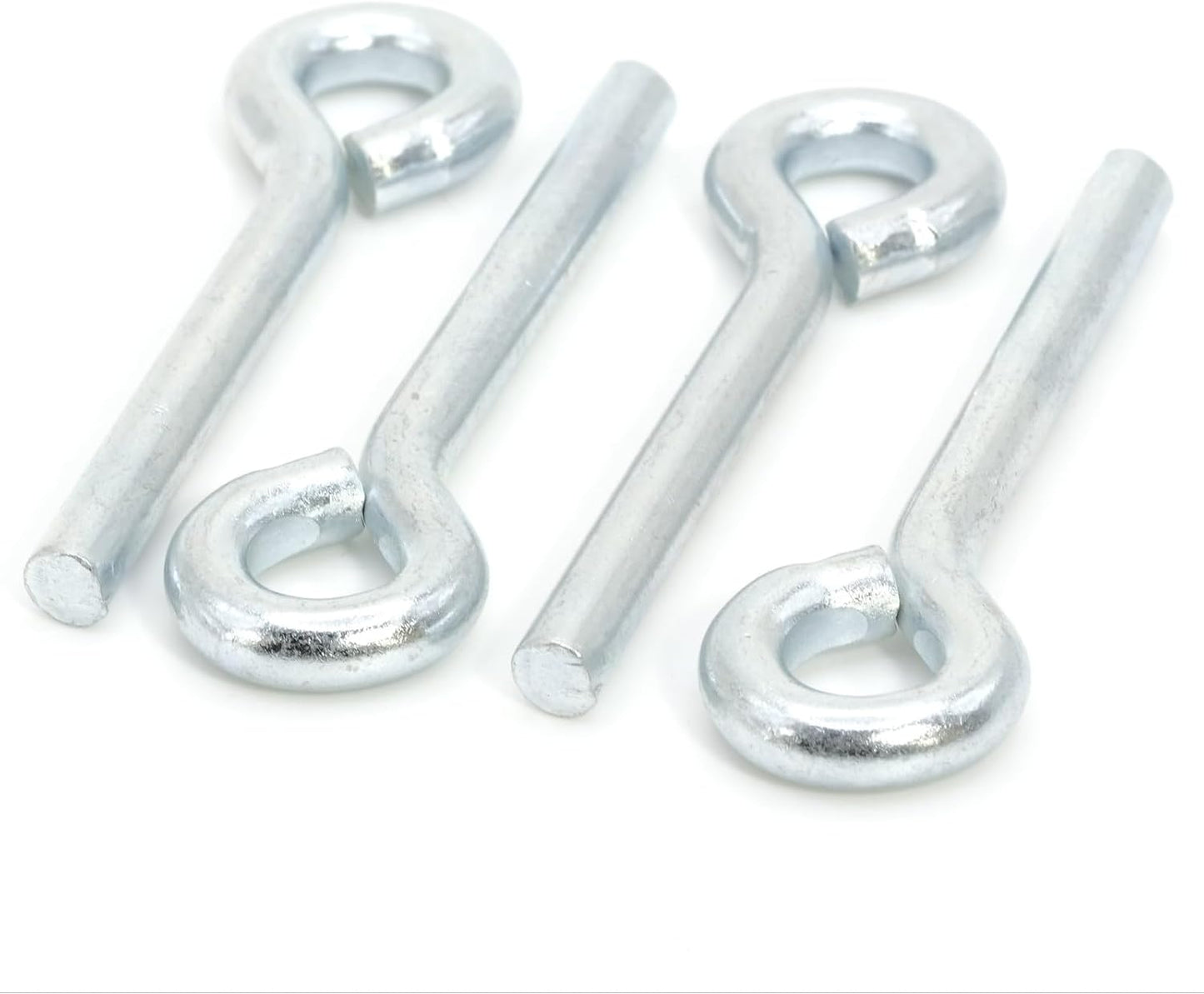 ReplacementScrews Crib Eyelet Pin Compatible with IKEA Part 105657 (SNIGLAR, SUNDVIK, ÄLSKVÄRD, Gulliver, etc) Mattress Holder Connector Dowel Pins - Zinc Plated Steel (Pack of 4)