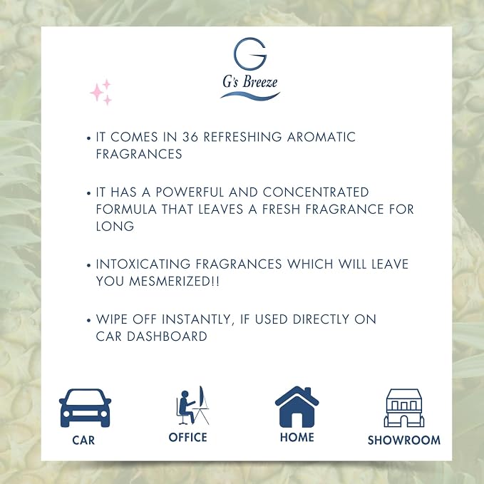 G's Breeze Piña Colada Diffuser Oil Refill - Image 8