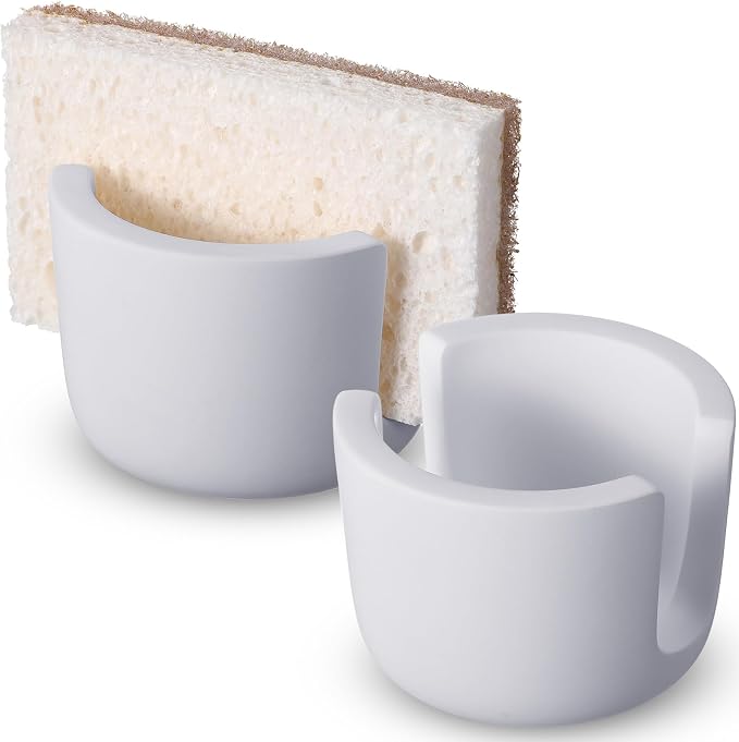 Geelin 2 Pack Diatomite Stone Sponge Holder by Geelin