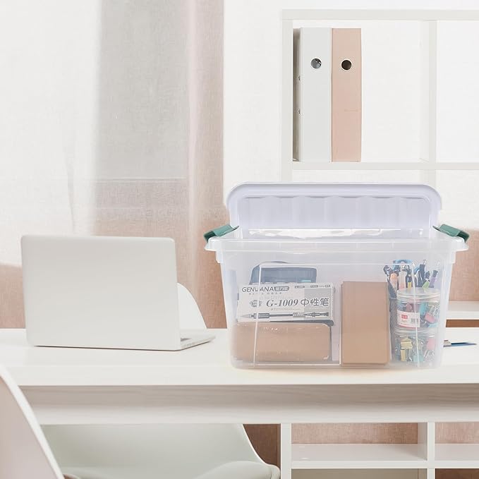 6-Pack 20 L Plastic Storage Box - Image 6
