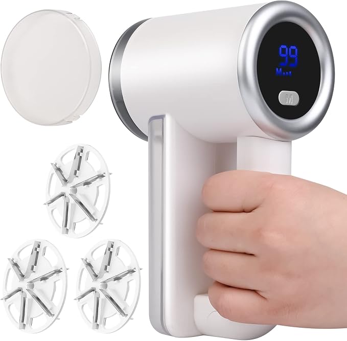 iRUNTEK Rechargeable Fabric Shaver, Electric Commercial Lint Remover by iRUNTEK