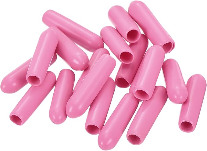 uxcell 20pcs Rubber End Caps 3mm ID Vinyl PVC Round Tube Bolt Cap Cover Screw - Image 4