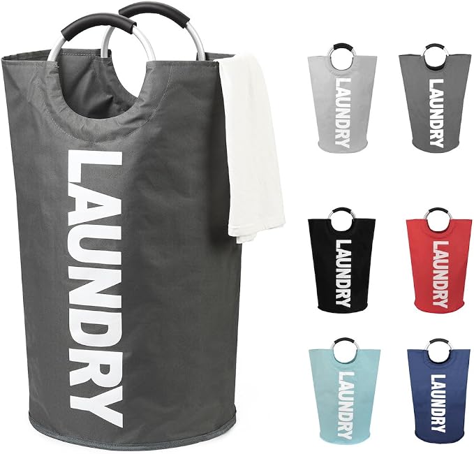 DOKEHOM 125L X-Large Collapsible Washing Laundry Basket Bag by DOKEHOM