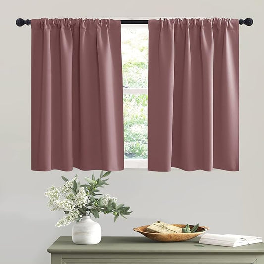 RYB HOME Bathroom Window Curtains by RYBHOME