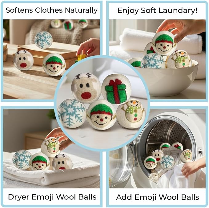 Ezhippie Quality Wool Dryer Balls - Image 2