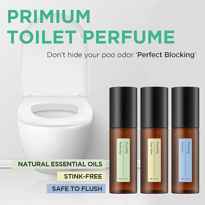 Pre-Poop Aromatic Bathroom Toilet Spray, Potty Deodorizer, Neutralize Bad Odors - Image 2