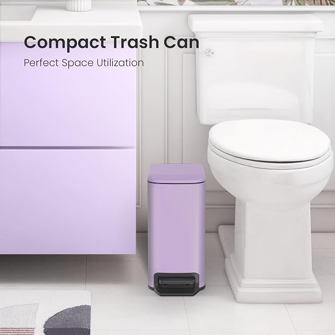 Cesun Small Bathroom Trash Can - Image 3