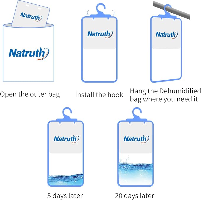 NATRUTH 12-PACK Moisture Absorber Bags - Image 6