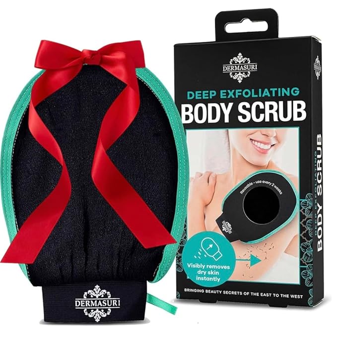 Dermasuri - Deep Exfoliating Glove - Korean Exfoliating Mitt - Body Scrubber - Image 9