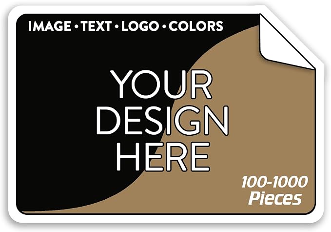 100 Custom Vinyl Stickers by DayStarCustomDesigns