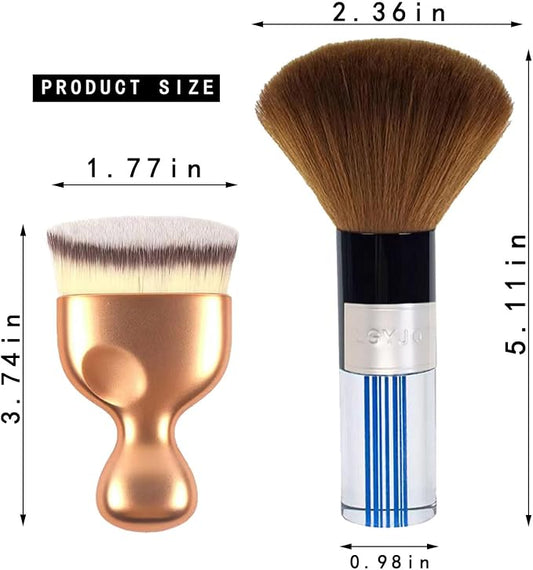 Car Interior Dusting Brush Auto Dust Sweeping Soft Detail Brush Mini Dash Duster - Image 2