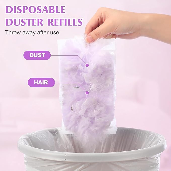 Duster Refills Compatible with Swiffer Duster, Heavy Duty Multi Surface Duster - Image 6