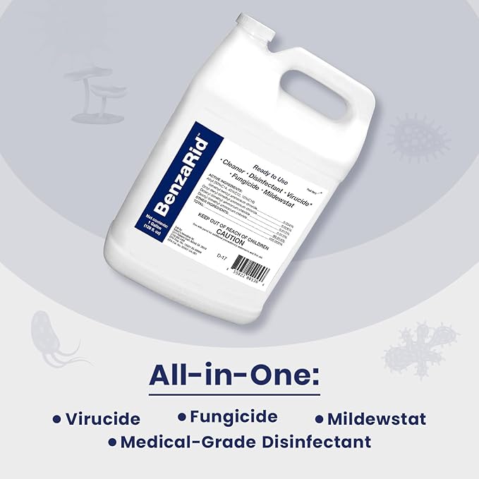 Pro Mold Killer Fungicide Disinfectant including Aspergillus Niger H5N1 Pack | - Image 5