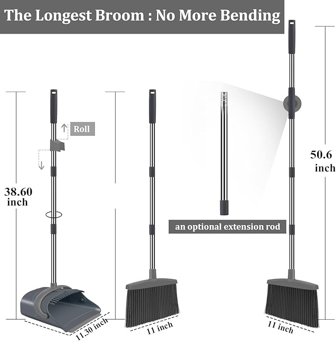 Broom and Dustpan Set, Dust pan - Image 2