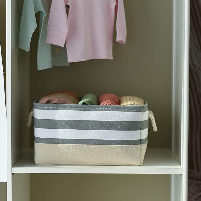 TheWarmHome Storage Basket Fabric Basket - Image 5