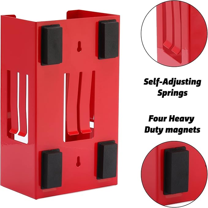 AIRTOON 2PCS Magnetic Glove Dispenser, Disposable Gloves Box Holder, Glove - Image 3