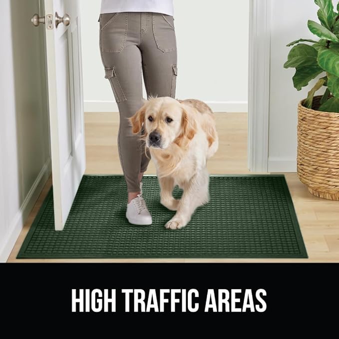 GORILLA GRIP Front Door Mat, Indoor Outdoor Ultra Absorbent HydroAbsorb Doormat - Image 7
