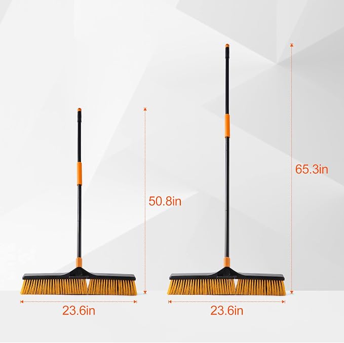 24”Push Broom Brush for Floor Cleaning - Image 5