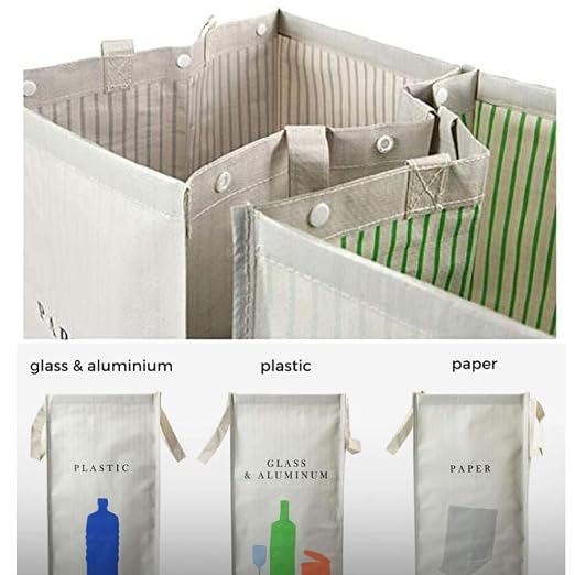 216 Separate Recycling Waste Bin Bags - Image 4