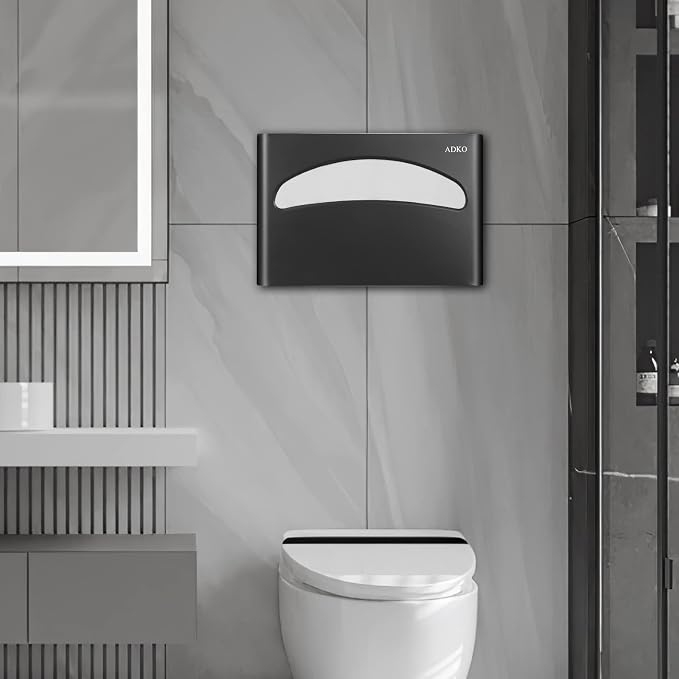 Toilet Seat Cover Dispenser Wall Mounted SUS 304 Stainless Steel - Image 3