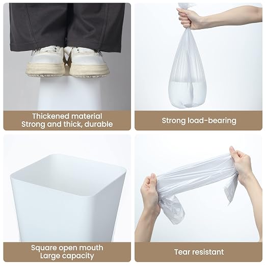 Eccliy 6 Pack Plastic Trash Can - Image 3