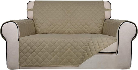 PureFit Reversible Quilted Sofa Cover, Water Resistant Medium Slipcover by PureFit