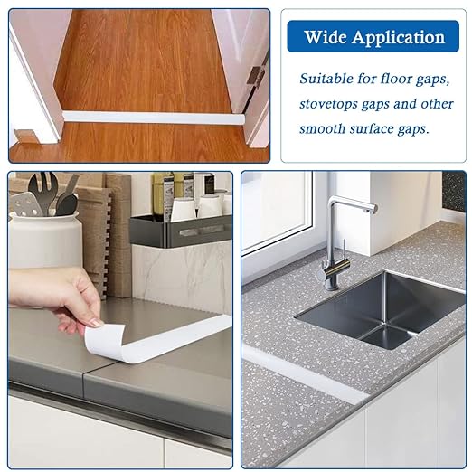 Floor Transition Strip Self Adhesive Floor Cover Strips Laminate 2" Wide Vinyl - Image 7