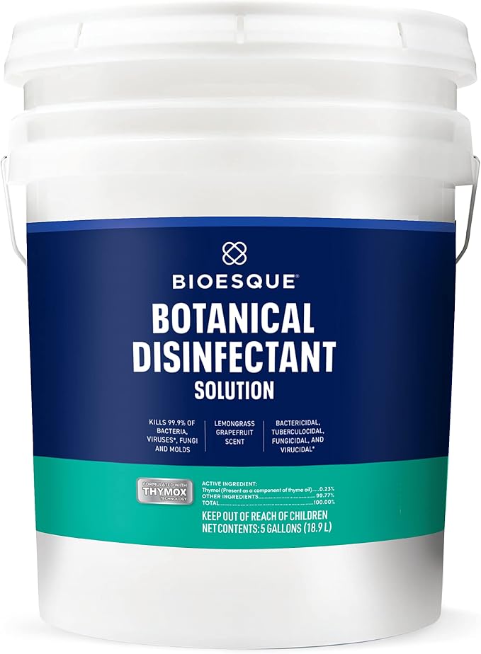 Bioesque Botanical Disinfectant Solution, Heavy Duty Broad-Spectrum Disinfectant by Bioesque