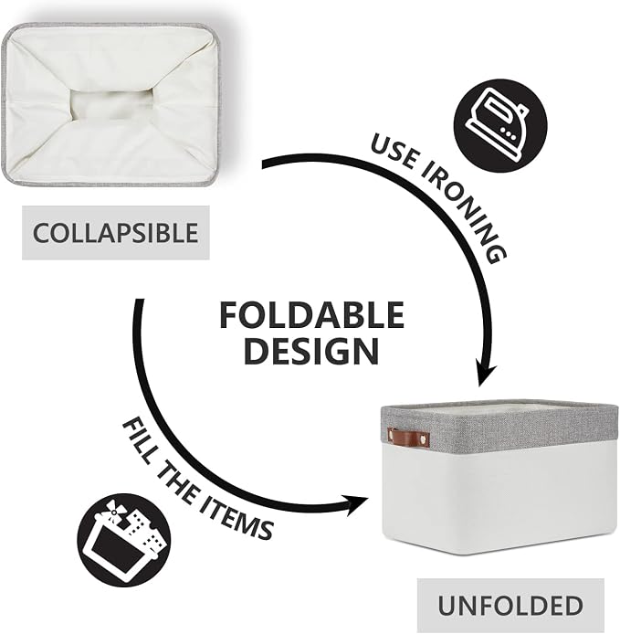 DULLEMELO Storage Baskets for Organizing, Decorative Storage Bins - Image 6